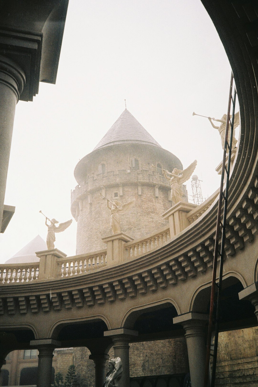 castle tower details