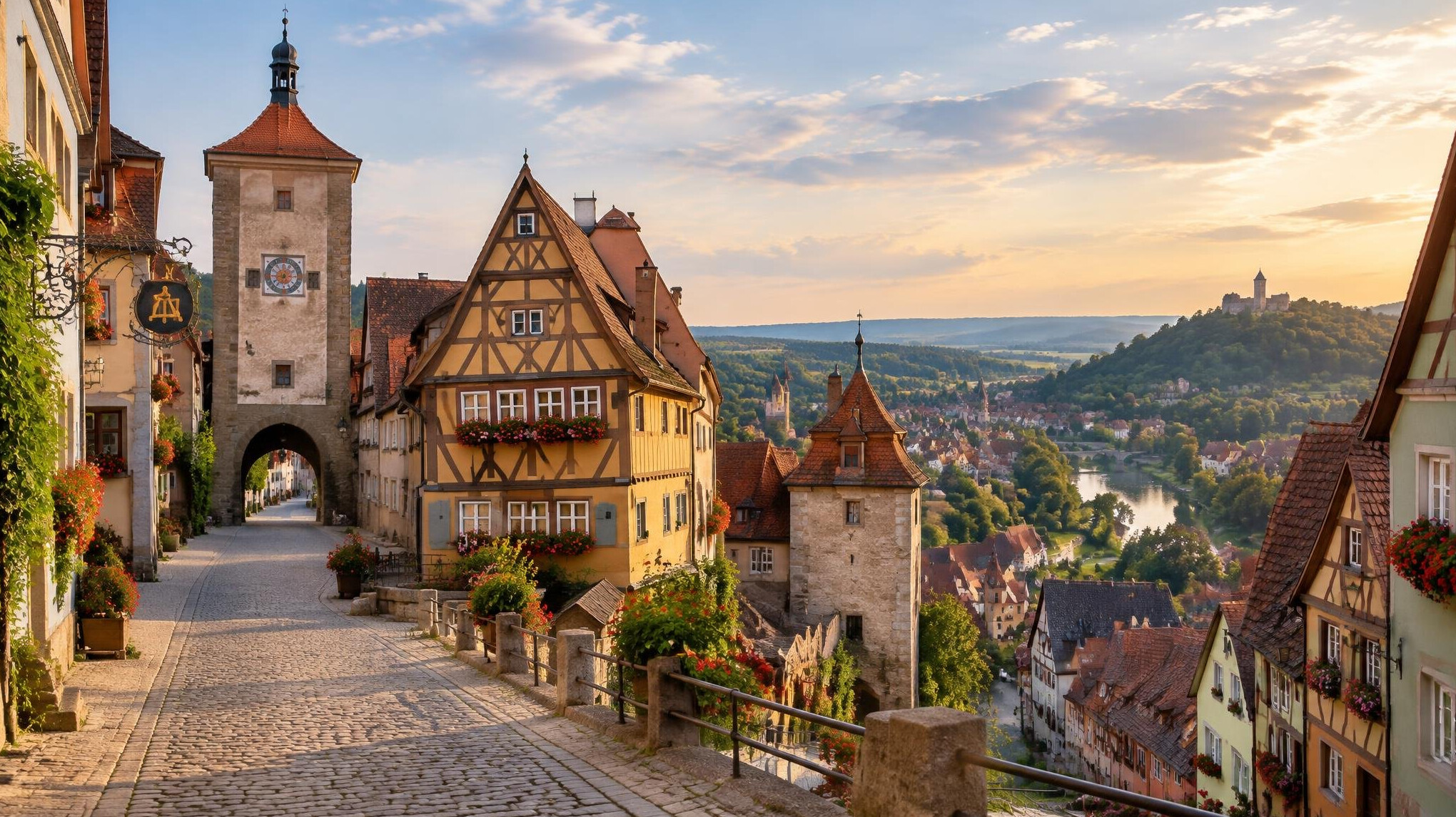 rothenburg ob der tauber old town