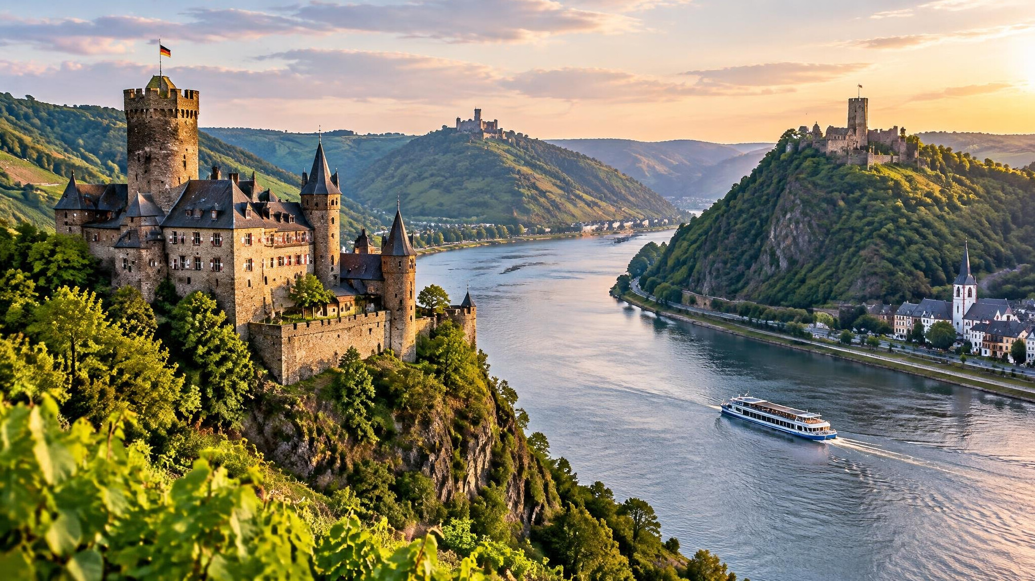 rhine castles germany