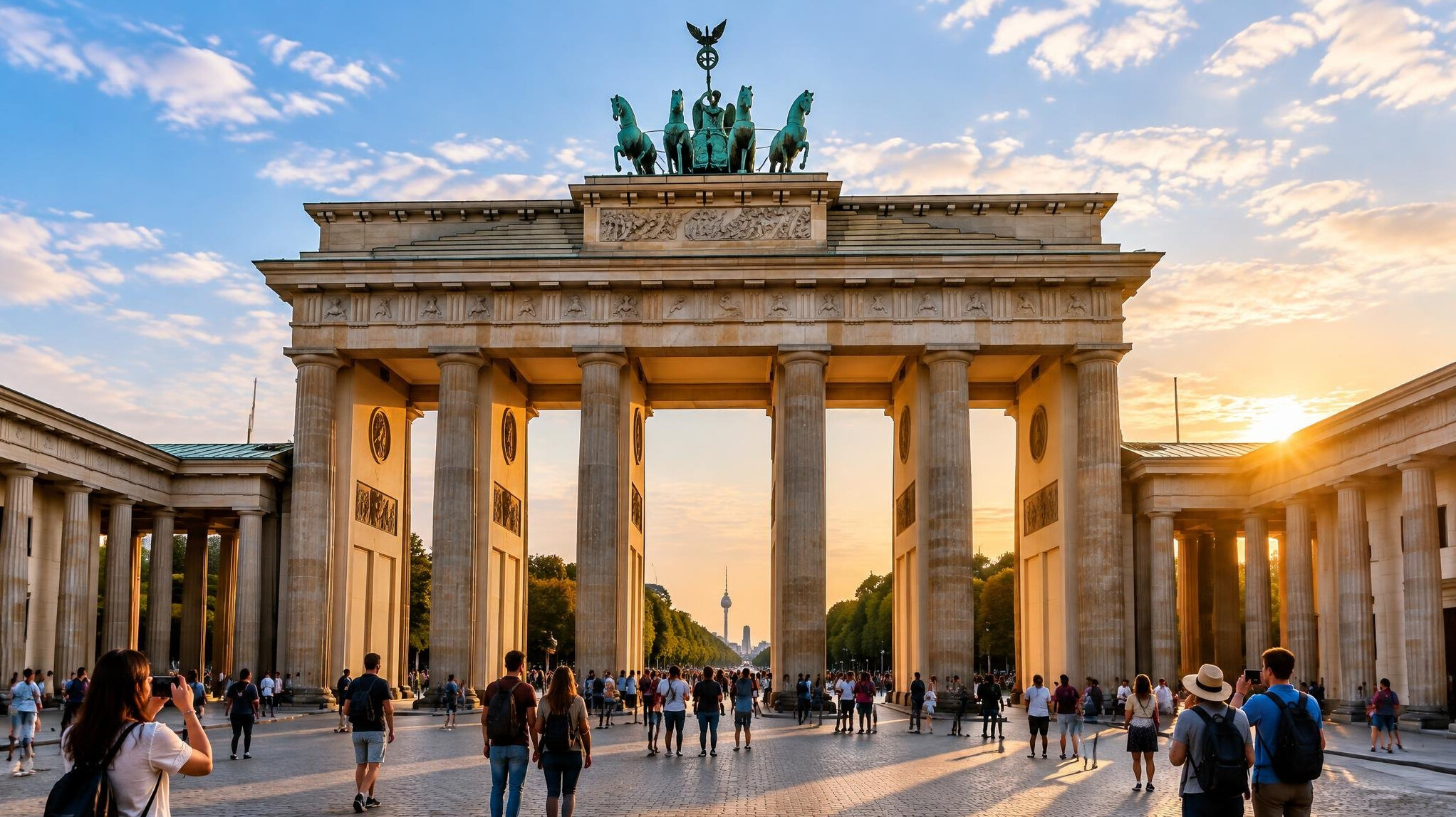 brandenburg gate berlin historic